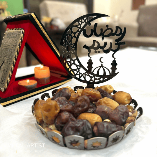 Stainless Steel Ramadan Dates Tray