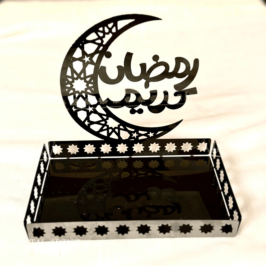 Stainless Steel Ramadan Dates Tray ( MEDIUM )