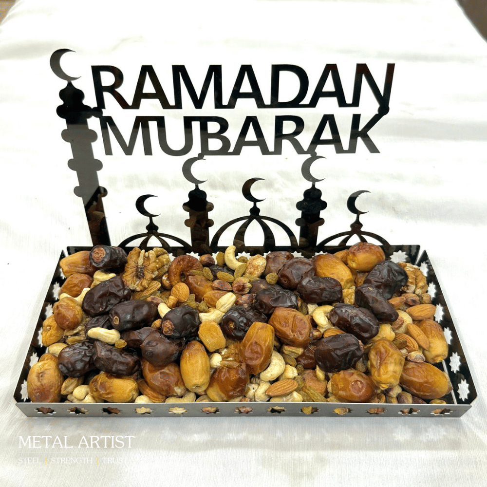 Stainless Steel Ramadan Dates Tray