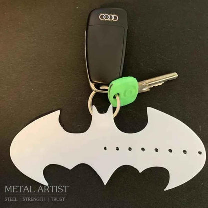 Stainless Steel Batman Keychain