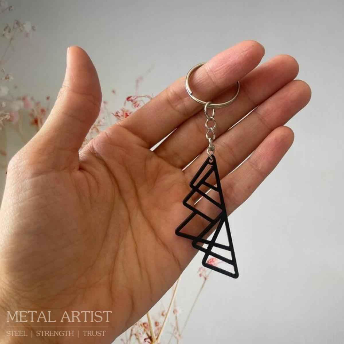 Stainless Steel Customized Logo Keychain