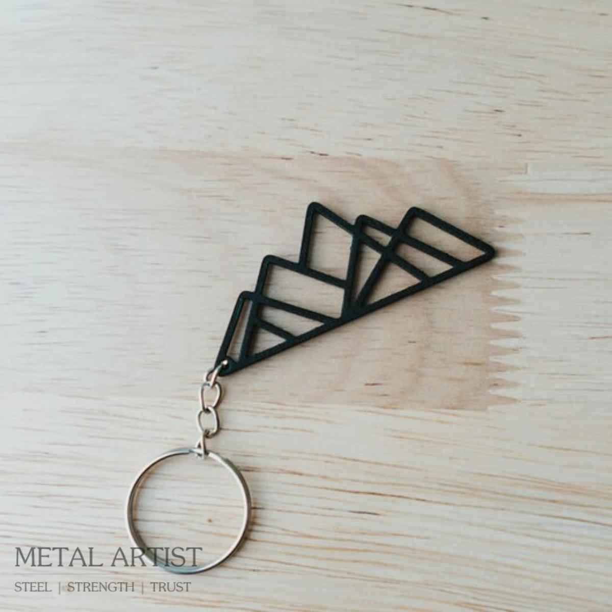 Stainless Steel Customized Logo Keychain