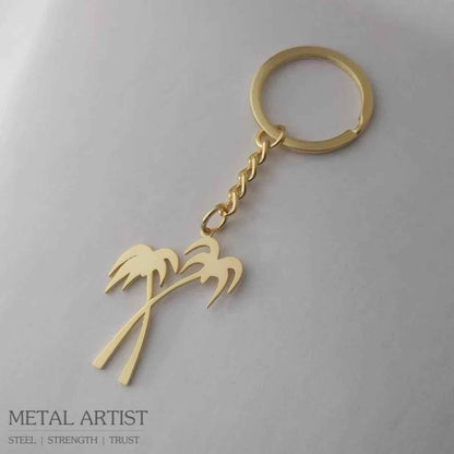 Stainless Steel Customized Logo Keychain