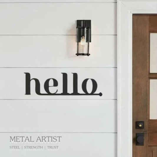 Personalized House Name Plate Designs - Metal Artist