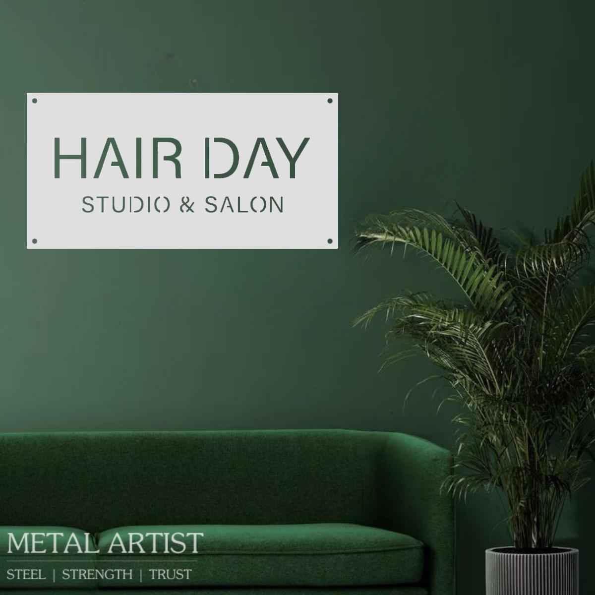 Personalized Logos for Walls | Custom Text Metal Sign - Metal Artist